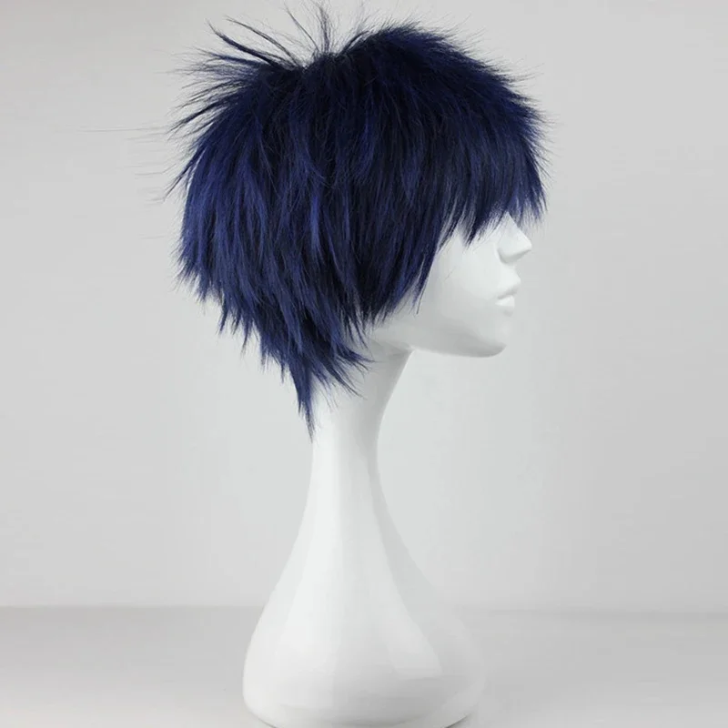 RGD4 Anime Kuroko's Basketball Aomine Daiki Cosplay Ichinose Tokiya Heat Resistant Synthetic Hair + a wig cap DP[7/