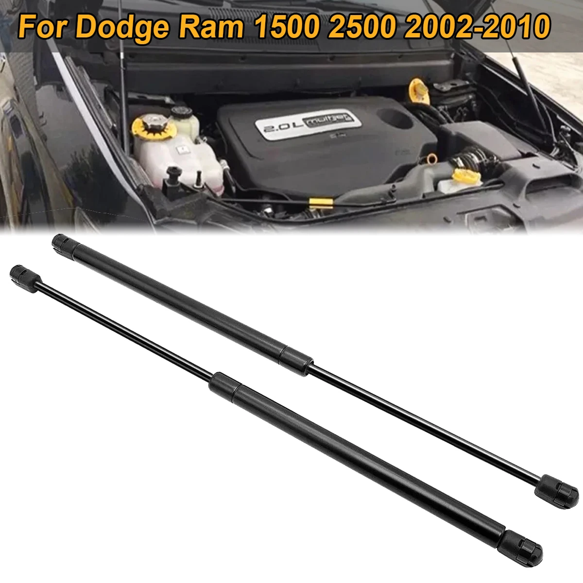 

Для Dodge Ram 1500 2500 3500 4500 5500 Передняя капота подъемник опорные удары пружина газовая распорка стержень 2002-2010 автомобильные аксессуары