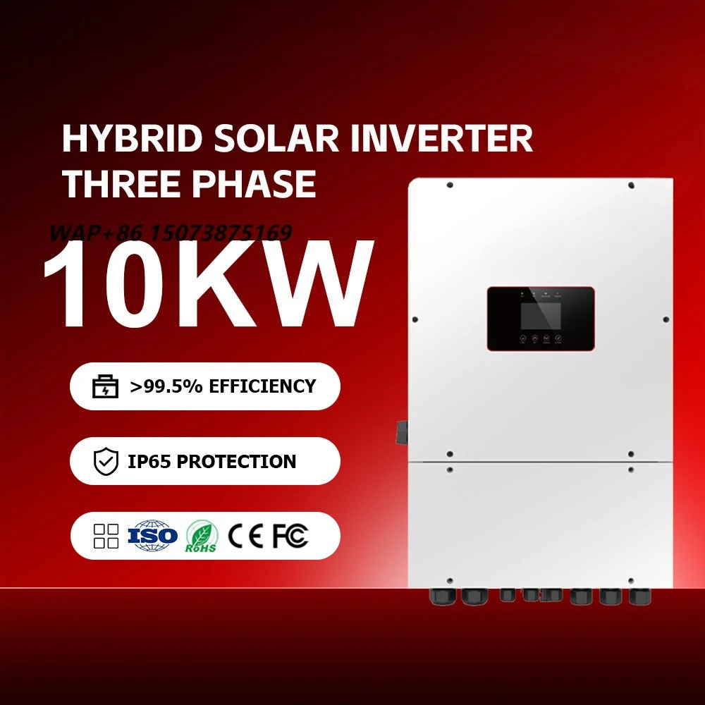 LV 3 Phase 8kw 10 kw Hybrid Solar Inverter IP65 48v 10kva Inverter Hibridos 10kw Solar Inverter Generator for Home Solar System