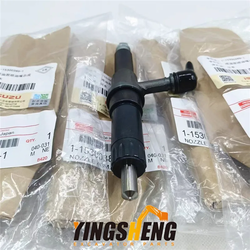 Isuzu 4HK1, 6HK1, 4JJ1, Hitachi ZX330, ZX350 дизельный двигатель с прямым впрыском, топливная форсунка, топливная форсунка 1-15300389-1