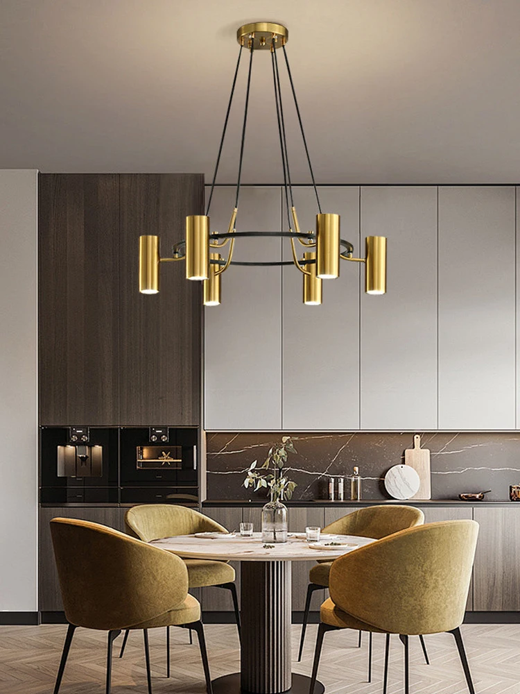 

Nordic Style LED Luxury Chandelier Hanging Living Room Pendant Hotel Lobby Decoration Restaurant Pendant Lamp Home Decoration
