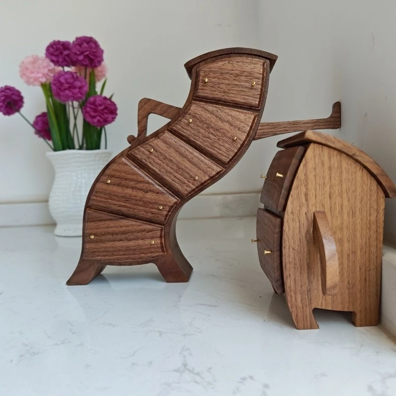 

Mini miniature tyrant total wall dong waist cabinet, desktop jewelry storage cabinet, six-point baby house furniture, household
