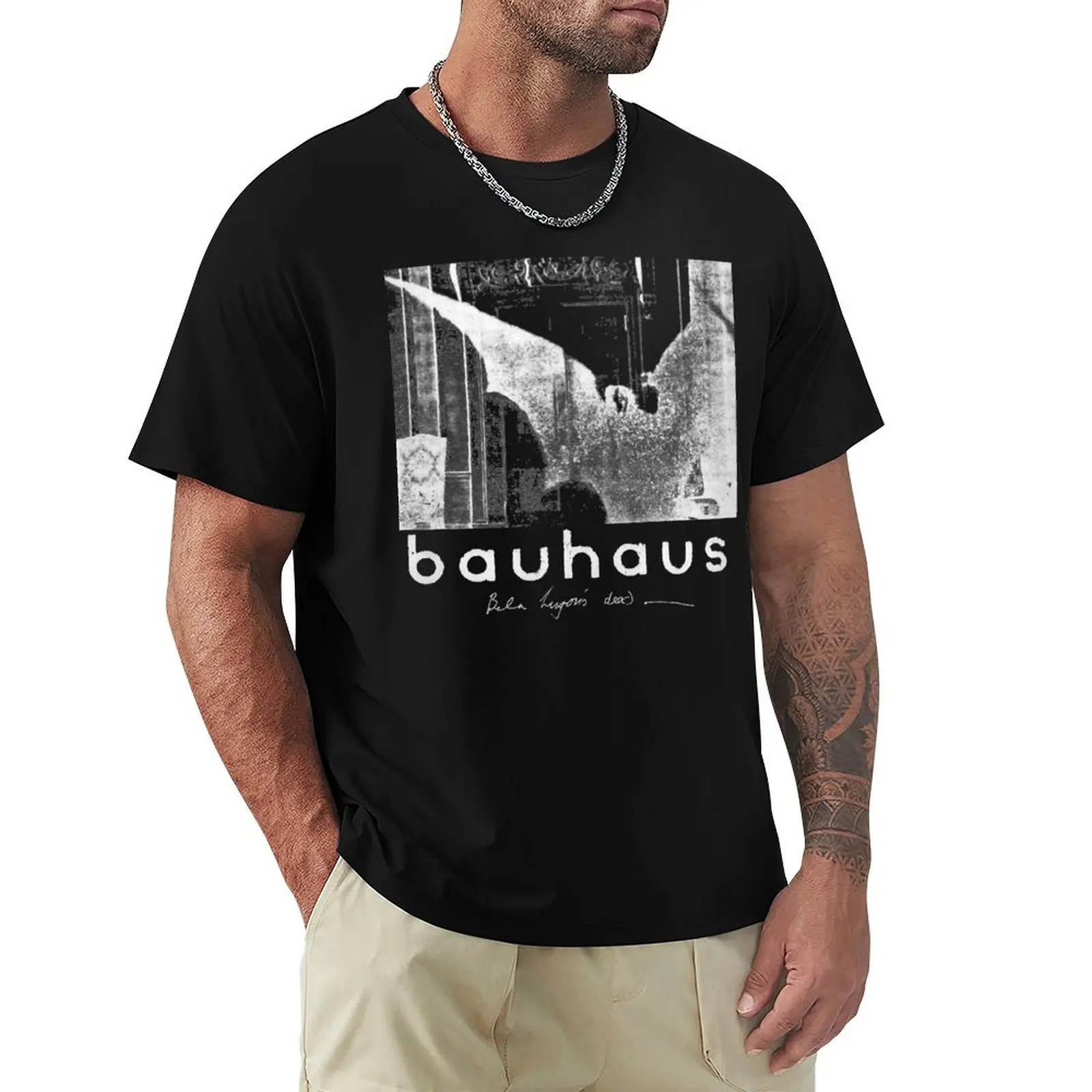 

Bauhaus Bela Lugosi&x27;s Dead T-Shirt Large Size Soft Cotton T-Shirt