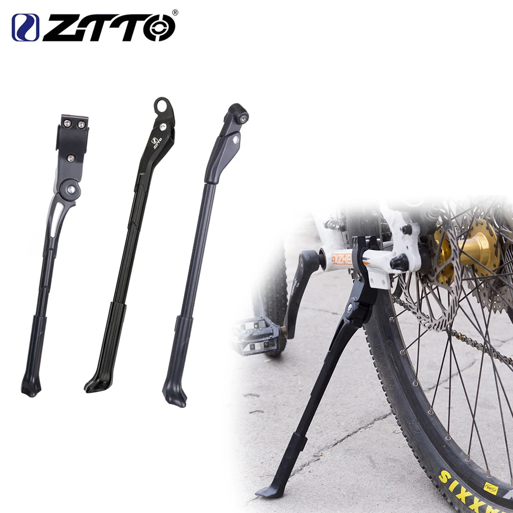 ZTTO Leichter Mountainbike-Fahrrad-verstellbarer Ständer 26 27,5 29 Road 700c Fahrrad-Parkständer Seiten- und Gepäckträger