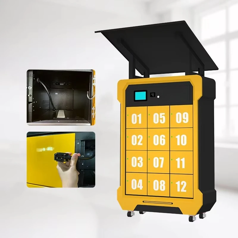 bicycle scooter outdoor charger battery charging cabinet high quality electric vehicle battery saw cabinet