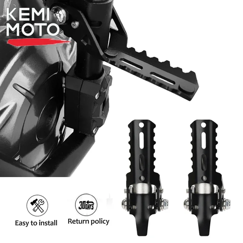 Front Footrest For BMW R1200GS Highway Footpeg 25mm Crash Bars LC R 1200 GS 1200GS For Tiger Explorer Motorcycle Accessories