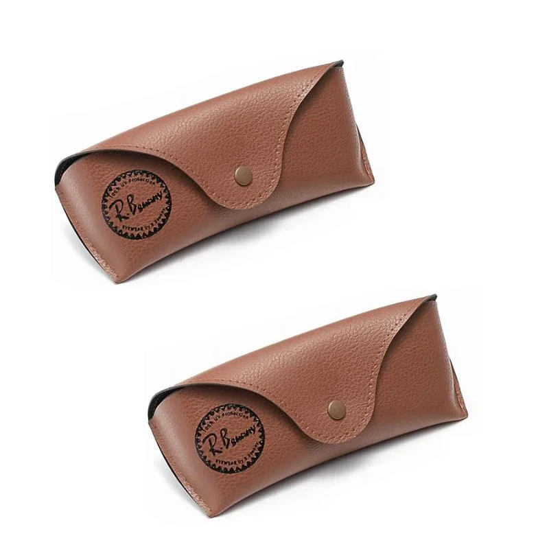 Etui na okulary przeciwsłoneczne z miękkiej skóry dla kobiet i mężczyzn, luksusowe pudełko ochronne na okulary, akcesoria do okularów