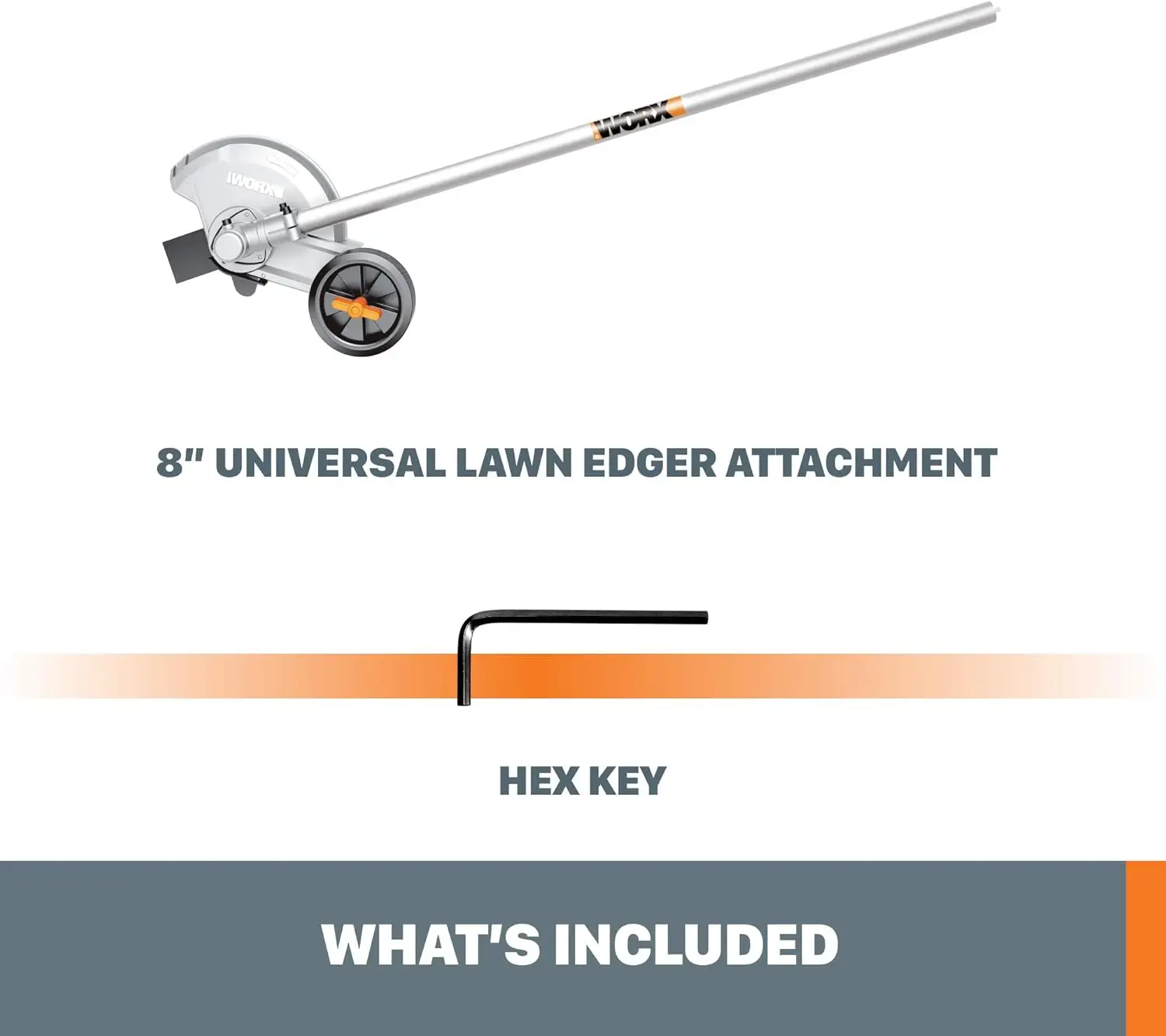 Wa0223 40v Nitro Driveshare 8 "Universal Rasens ch neider Aufsatz