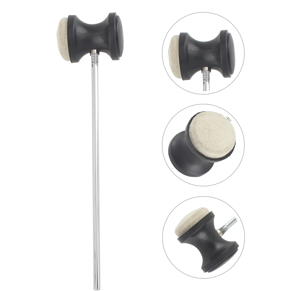 

High-Quality Drum Pedal Hammer Replace Part For Kick Drum Foot Pedal Black Durable Craftsmanship Suitable Percussion Instrument