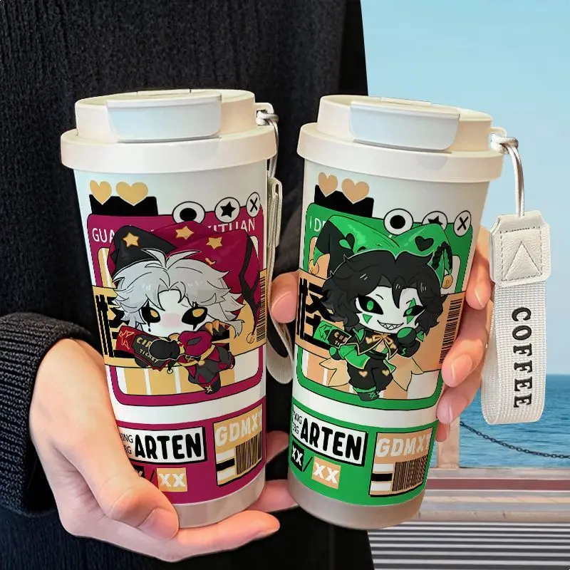Anime The Freak Circus Stainless Steel Insulated Cup Kawaii Outdoor Sports Portable Double Layer Large Capacity Water Cup view 4