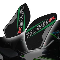 Almohadilla lateral para tanque de motocicleta, protección de rodilla, antideslizante, para Kawasaki ZX-6R, ZX6R, 2009-2016
