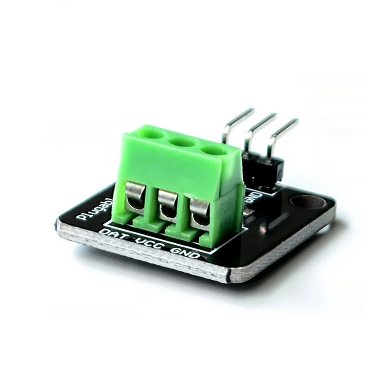 Consumershopping DS18B20 Temperature Sensor Module Kit Waterproof 100CM Digital Sensor Cable Probe Terminal Adapter For Arduino