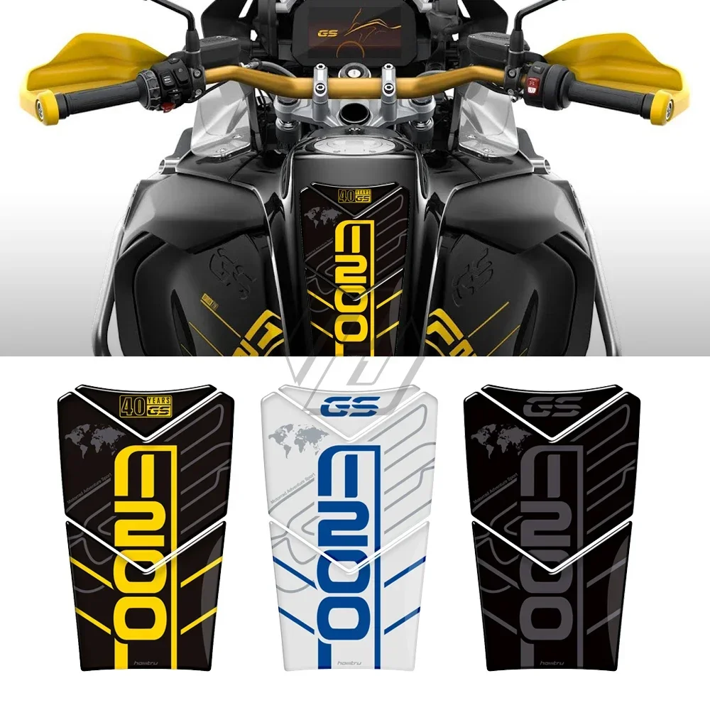 

Motorcycle Gas Tank Pad Protection Decals For BMW R1250GS Adventure Triple Black 2020 2021 Motorcycle stickers