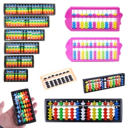 7/9/11/13/15/17 Column Colorful Abacus Arithmetic Soroban Chinese Calculator School Math Learning Counting Tool Caculating Toys