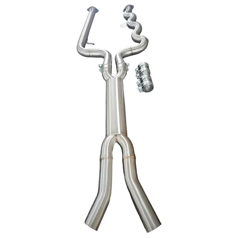 

Высокопроизводительная средняя труба из нержавеющей стали 76 мм — подходит для BMW G8X M3 M4, ограничение выхлопных газов премиум-класса для повышенной мощности и потока