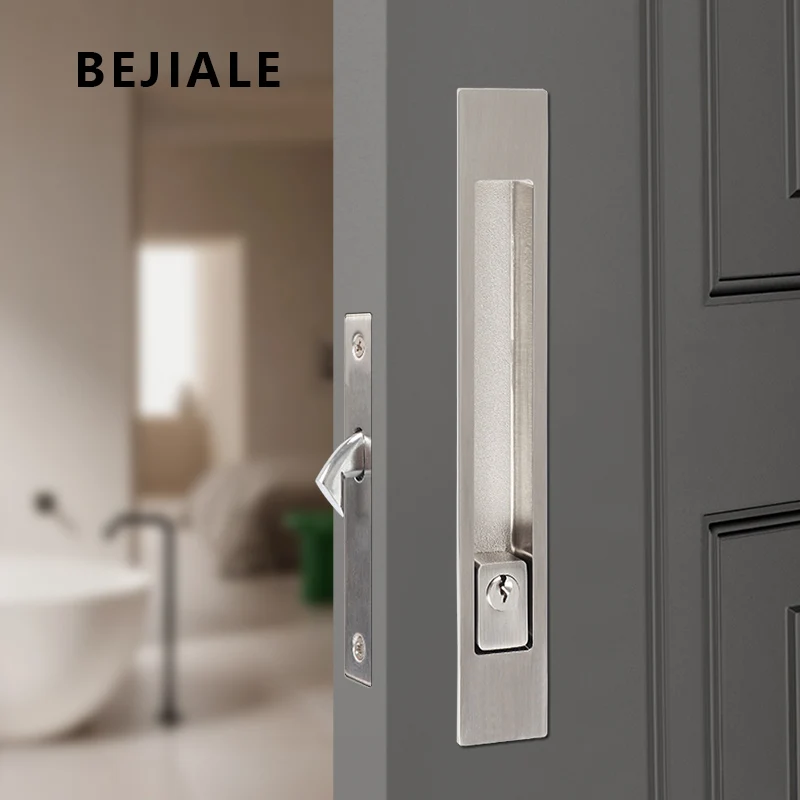 

Sliding Door Lock Invisible Wooden Door Kitchen Bathroom Hook Lock Embedded Sliding Door Lock Sliding Door Hook Lock