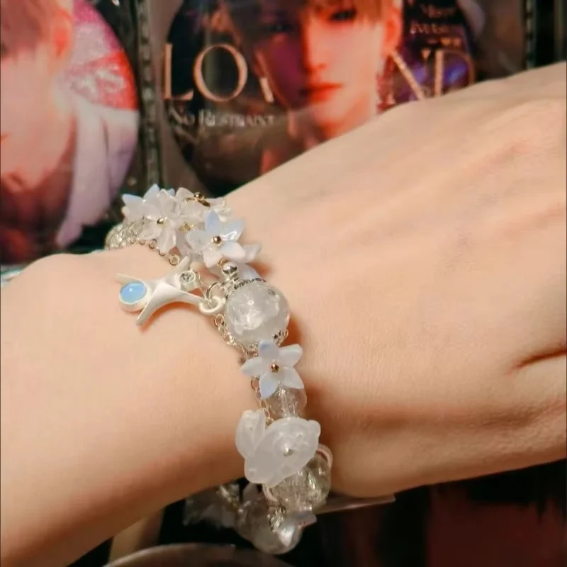 

Love And Deep Space Xavier Birthday Derivative Original Bracelet Starry Sky Flower Sea Cake Commissioned Gift Girl Gift In Stock