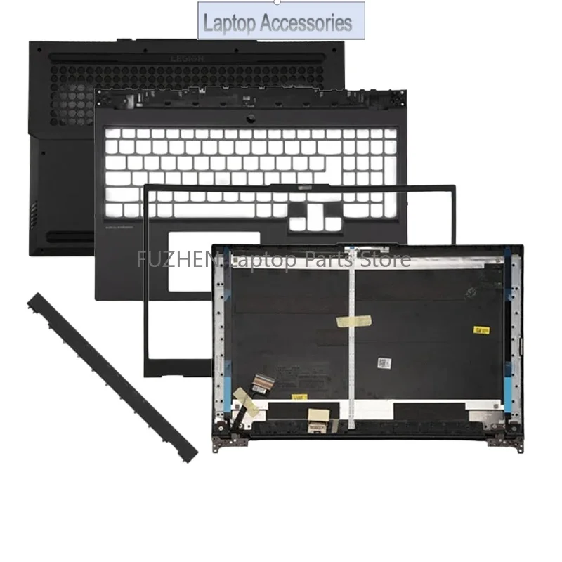 F nuevo para LEGION 5 15IMH05H 15ARH05H 15ARH05 Y7000 Y550-15 2020 cubierta trasera LCD bisagras de bisel frontal cubierta inferior del reposamanos
