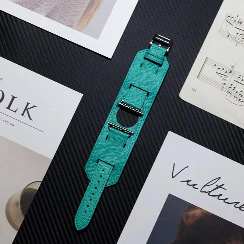 Leather Strap For Apple Watch Ultra 2 49mm Comfortable Bracelet For iWatch 11 10 9 8 7 6 5 4 SE 45mm 41mm 44mm 40/42/46mm Correa