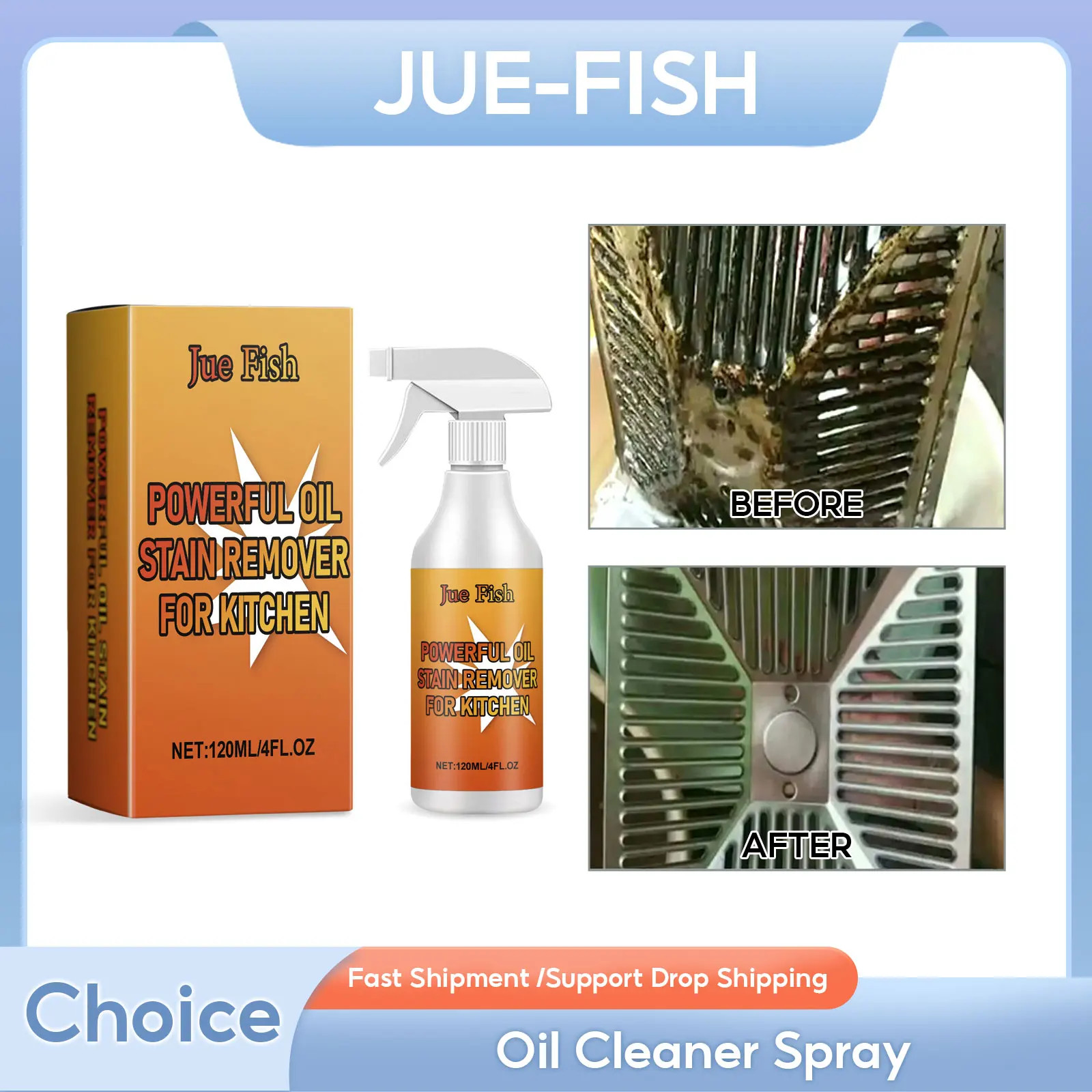 

Kitchen Degreasing Spray Gas Stove Descaling Cleaning Oven Oil Remover Multi-Purpose Grease Cleaner Household Oil Cleaning Agent