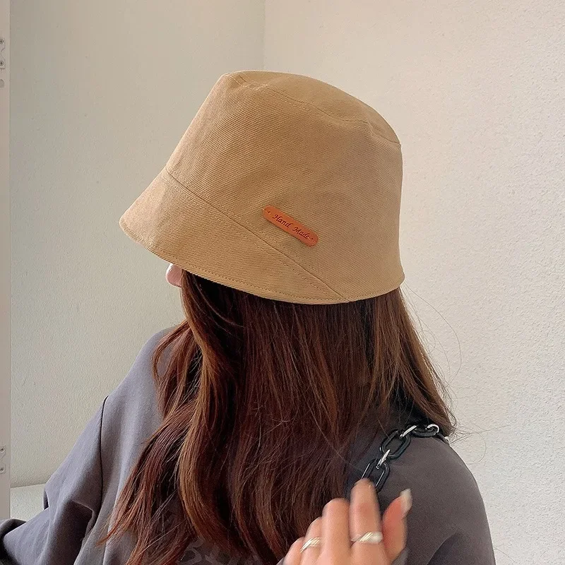 Foldable Fisherman Hat Washed Denim Bucket Hats Unisex Fashion Bob Caps Hip Hop Gorros Men Women Panama Bucket Cap 2024 NEW