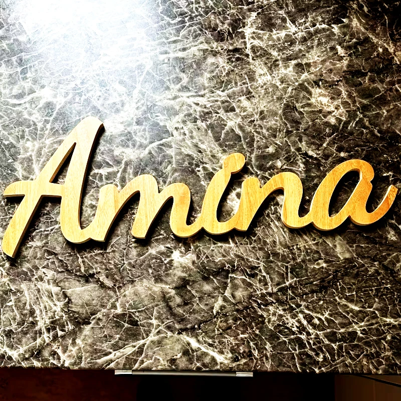 

Custom Freestanding Wooden Name Sign for Nursery Sign Wooden Name Cutout Personalized Nursery