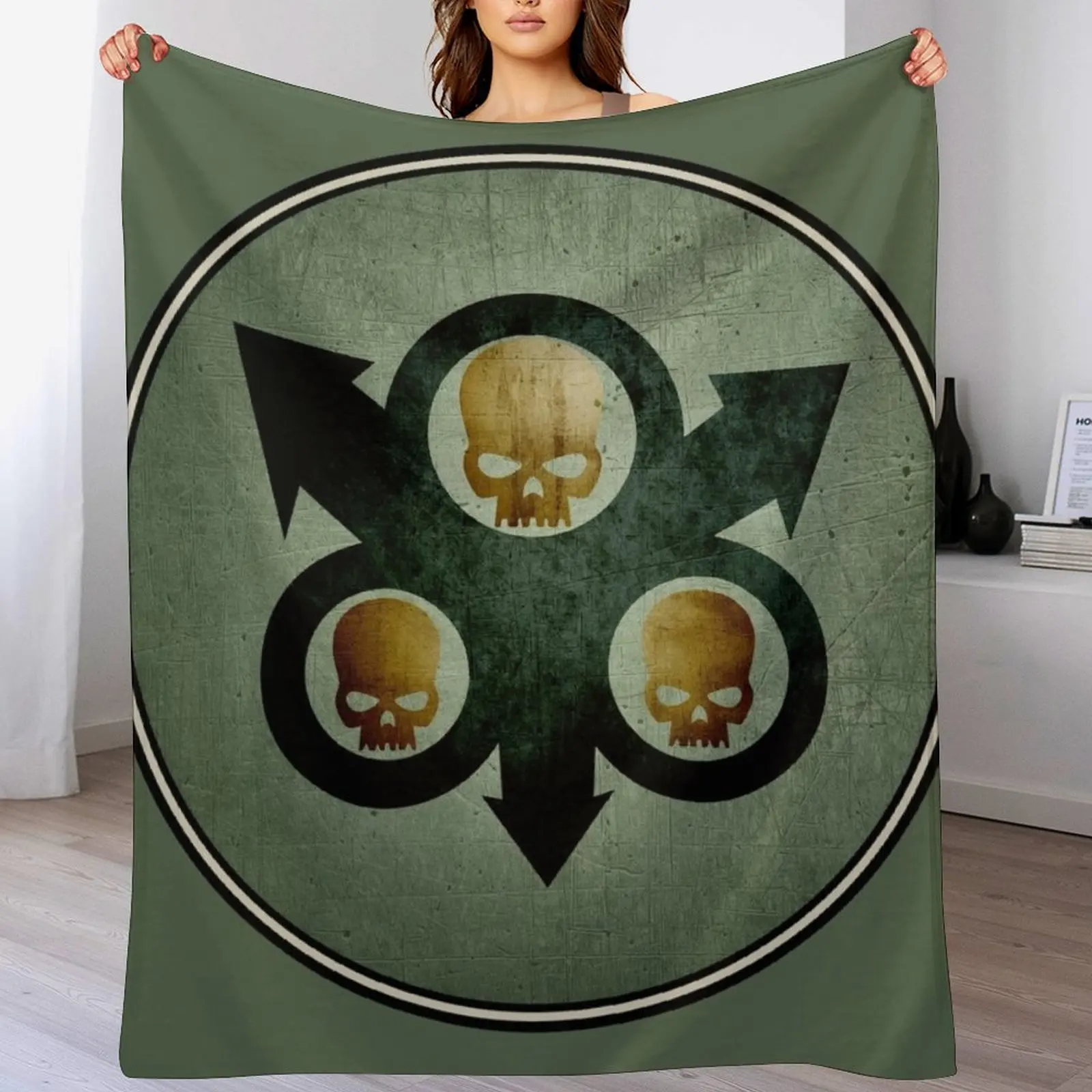 Death Guard Throw Blanket Warm Comfortable Blanket Gift for Parents Friends
