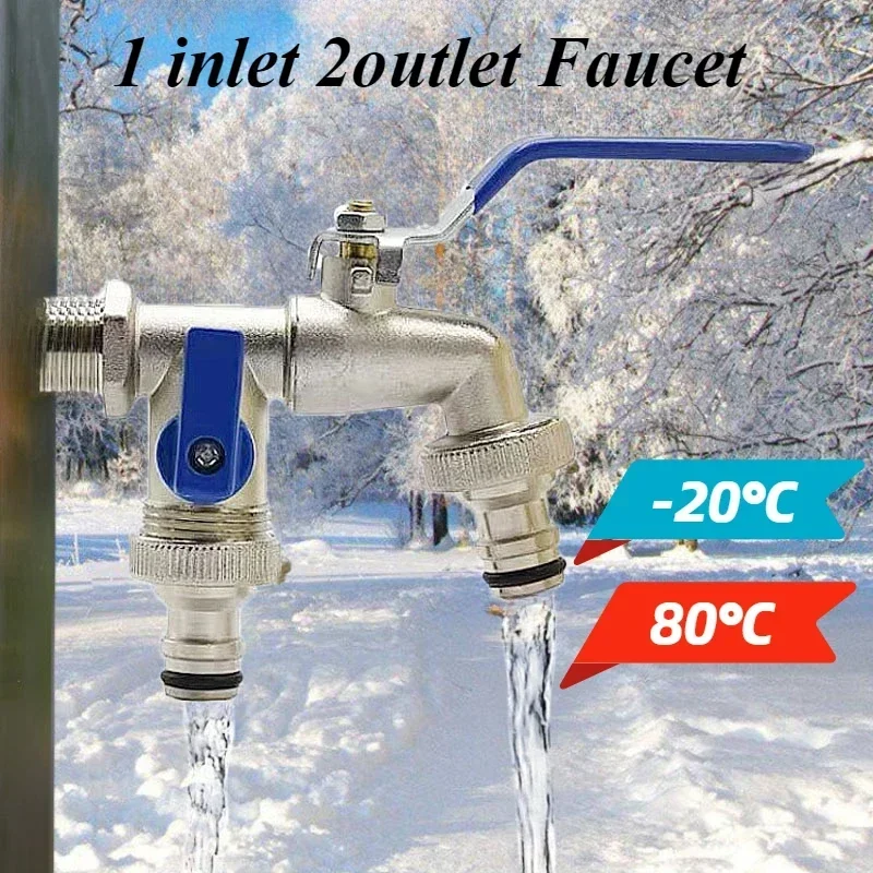 Zinc Alloy Water Faucet 1/2