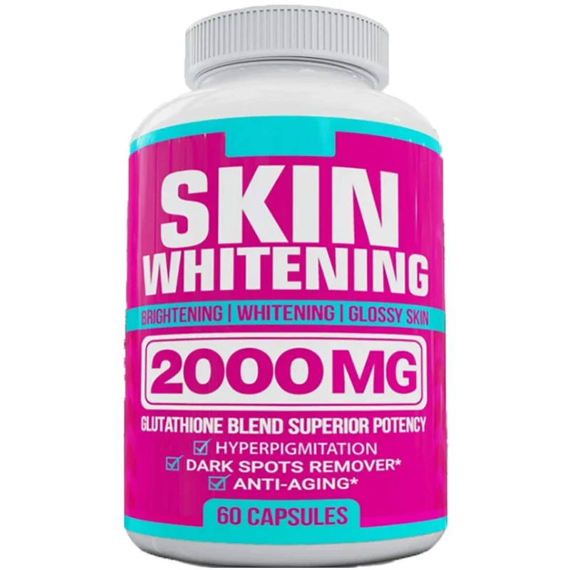 1 Bottle Skin Whitening Capsules To Combat Aging Prevent Skin Oxidation Whiten Skin Improve Energy Levels Serve As A Health Food