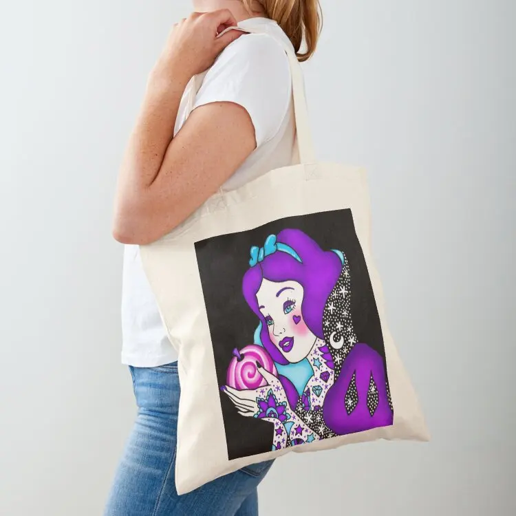 

Purple Snow Tote Bag tote bags cloth bags great bag Shopper shopper bag women canvas