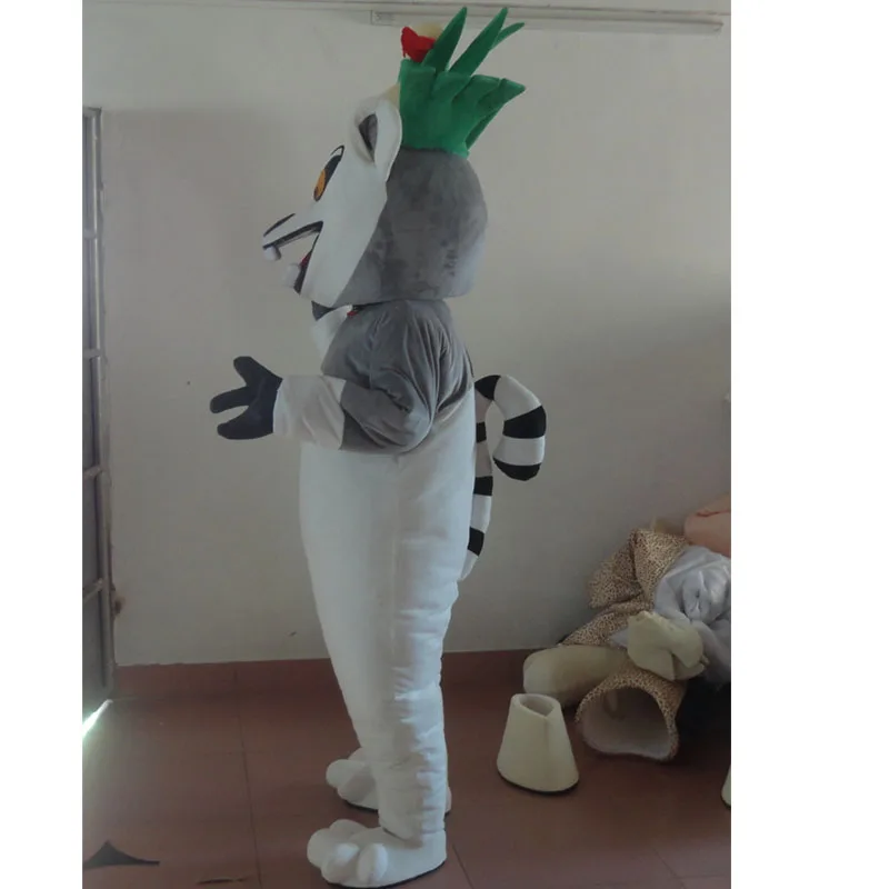 Lemur cartoon characters mascot costumes