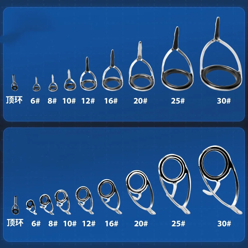 Anillas de guía cerámica para cañas de spinning y casting - imagen 3