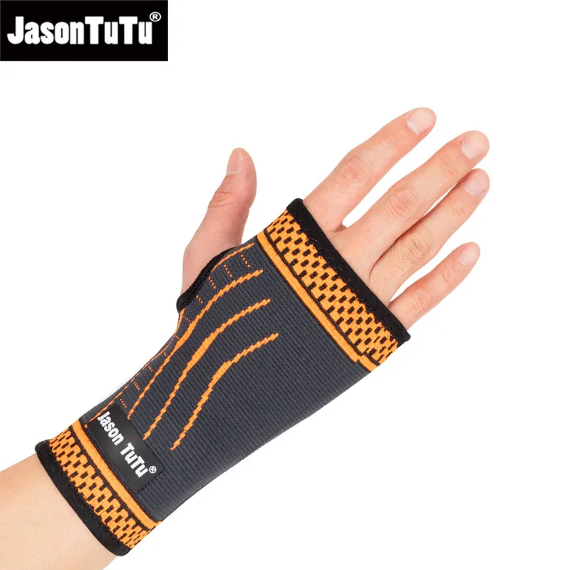 JASONTUTU 1PC Lifting Wrist Straps, Professional Wristband, Sports Compression Wrist Guard Arthritis Brace Sleeve 