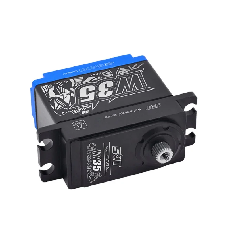 SRT W35 HV Coreless Waterproof RC Servo Metal Tooth Tamiya Rally Car Steering Gear Off-road DC Crawler Short Truck Boat  Motor