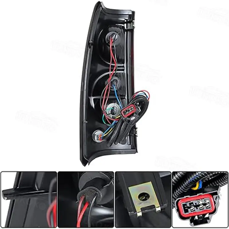 صالح ل سيلفرادو 2003 2004 2005 2006 قطع غيار السيارات سيارة الخلفية الذيل ضوء الجمعية 19169002 19169003 19169004 19169005 مصباح مكبح LED