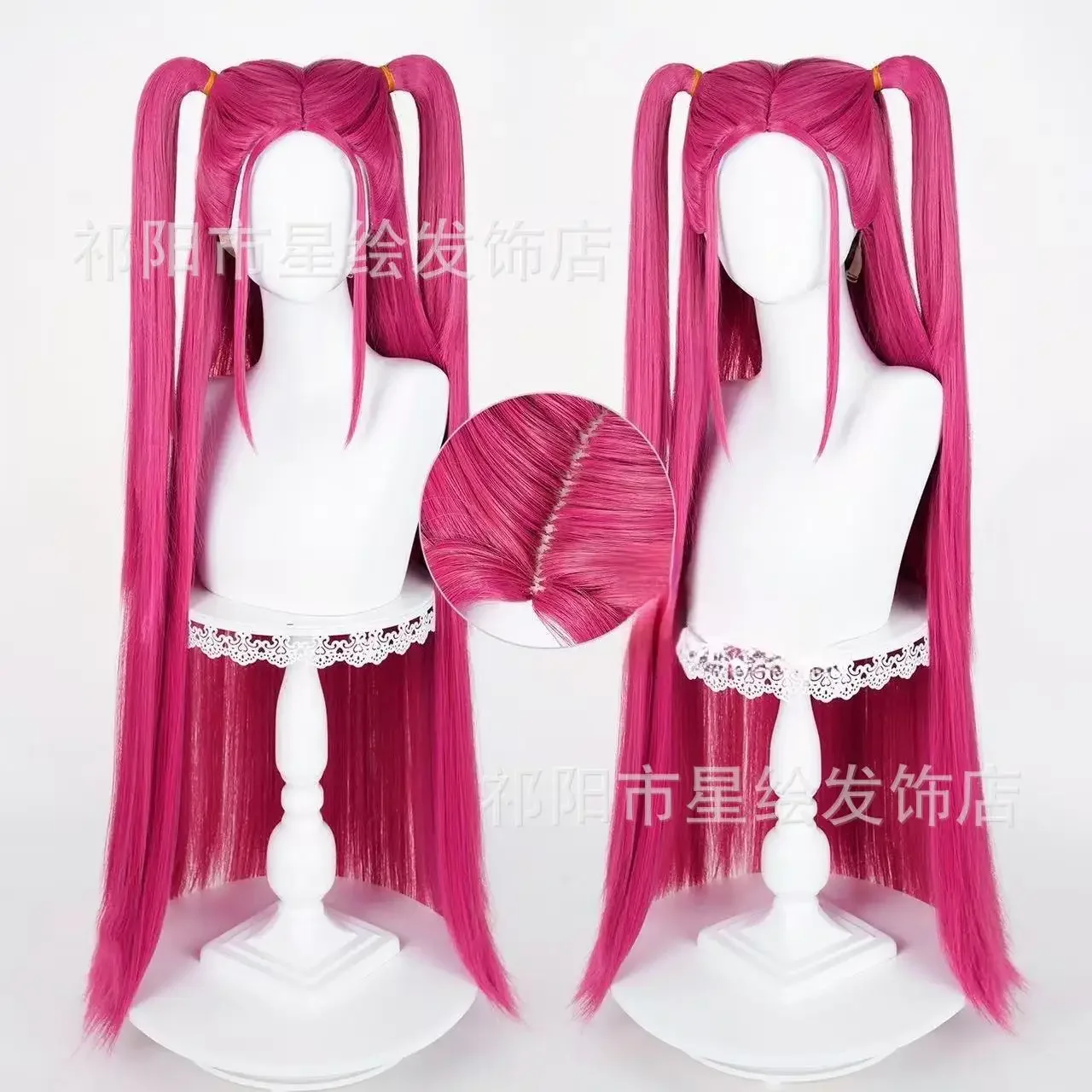 

Rumi Mira Zoey Cosplay Wig KPOP Demon Hunters Cosplay KPOP Huntrix Women Rumi Cosplay Long Hair Nails Zoey Mira Wigs