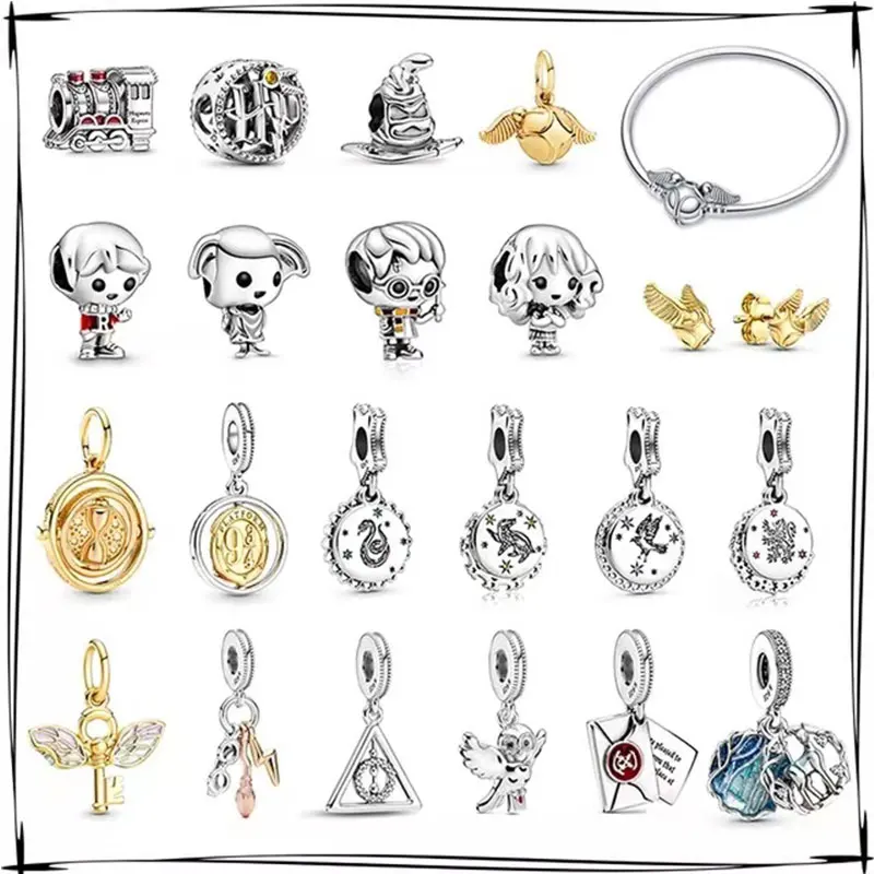 

100% 925 sterling silver Disney Charm Spider Man beads suitable for original Pandora bracelet, women's fashion gift