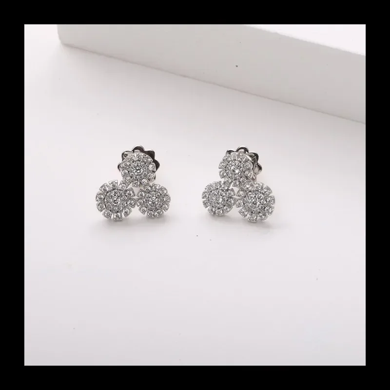 

Классический нишевый дизайн, модный подсолнух, инкрустированный цирконом