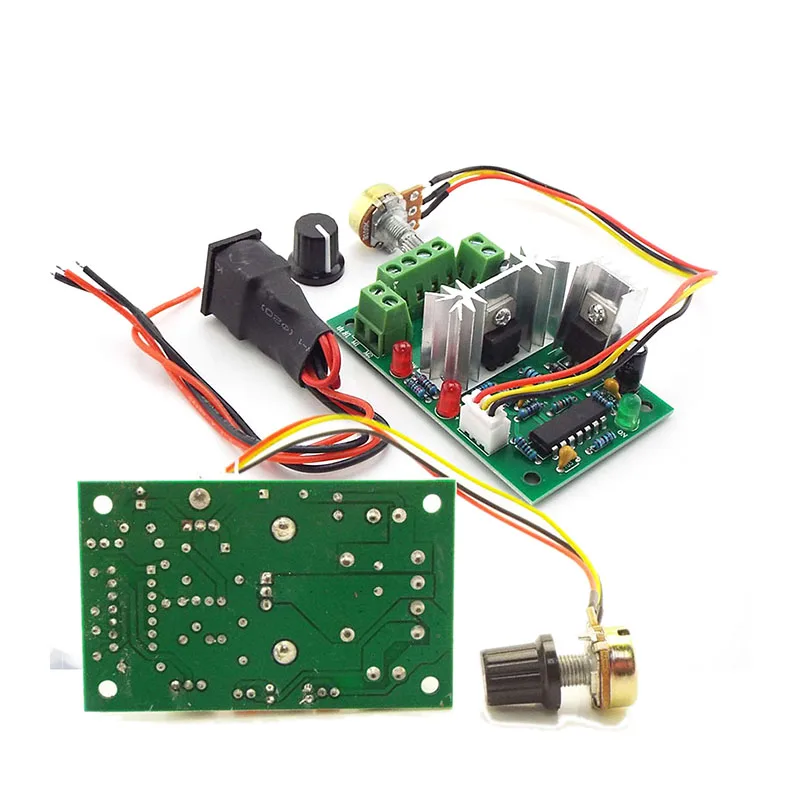 DC 6A 6V-30V CCM6N PWM 12V DC Motor Speed power Controller 12V 24v Positive Inversion Switch Controllers Mini Size B4