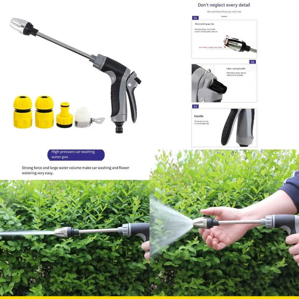 SZCH High Pressure Washer Guns Water Sprayer Guns Power Jets For Outdoor Cleaning