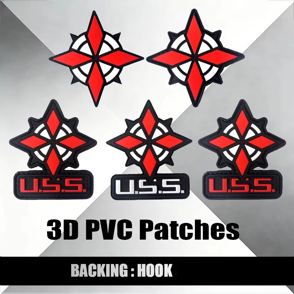 

США Тактические нашивки Ambrella 3D из ПВХ на рукава и плечи, пришивные, с креплением на липучке, для курток, для самостоятельного изготовления