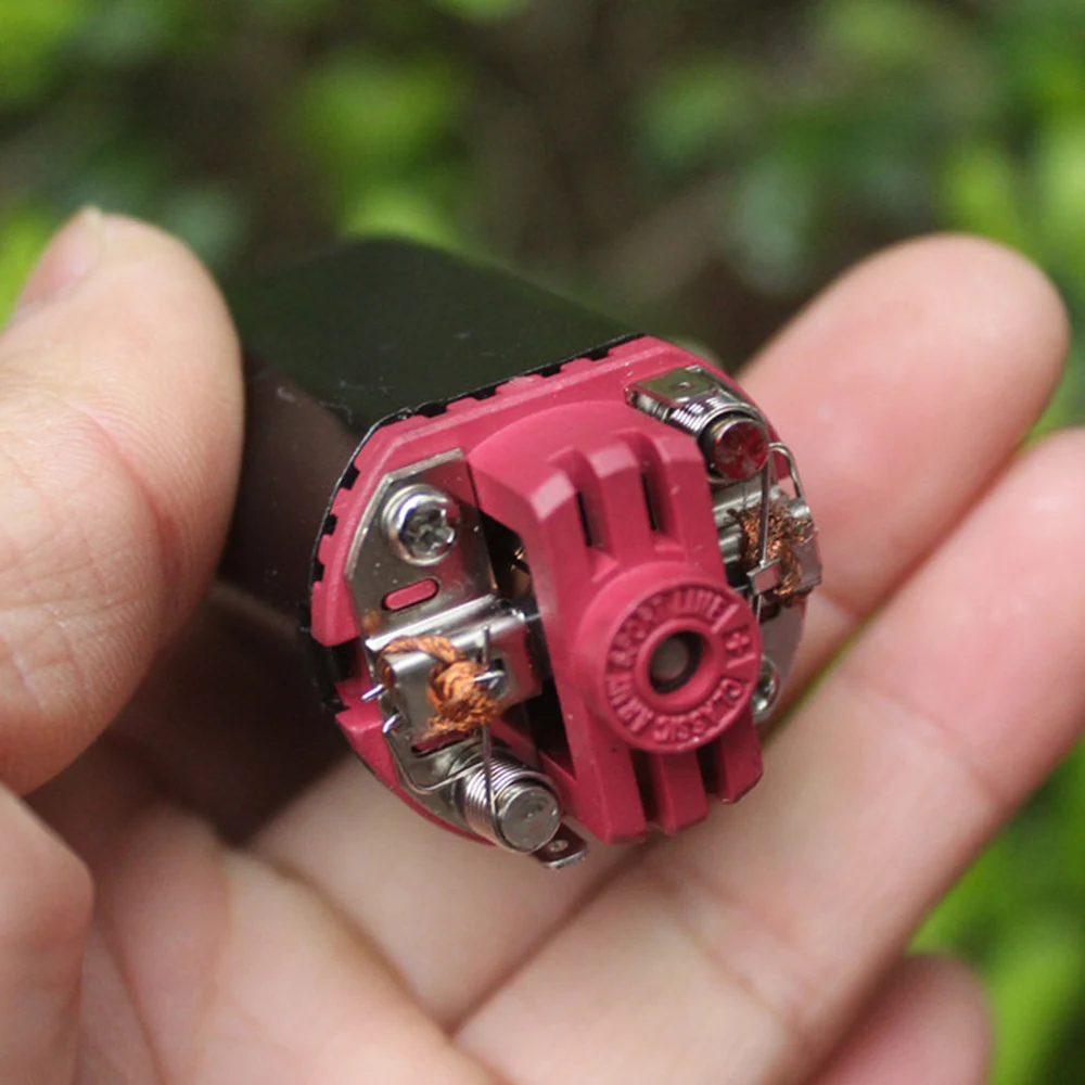 FK-480 تيار مستمر 6 فولت ~ 12 فولت 7.4 فولت عالية السرعة 22500 دورة في الدقيقة تعويض الكربون فرشاة المحرك 57.5 مللي متر محرك كهربائي صغير طويل العمر رمح l11.8mm طويلة