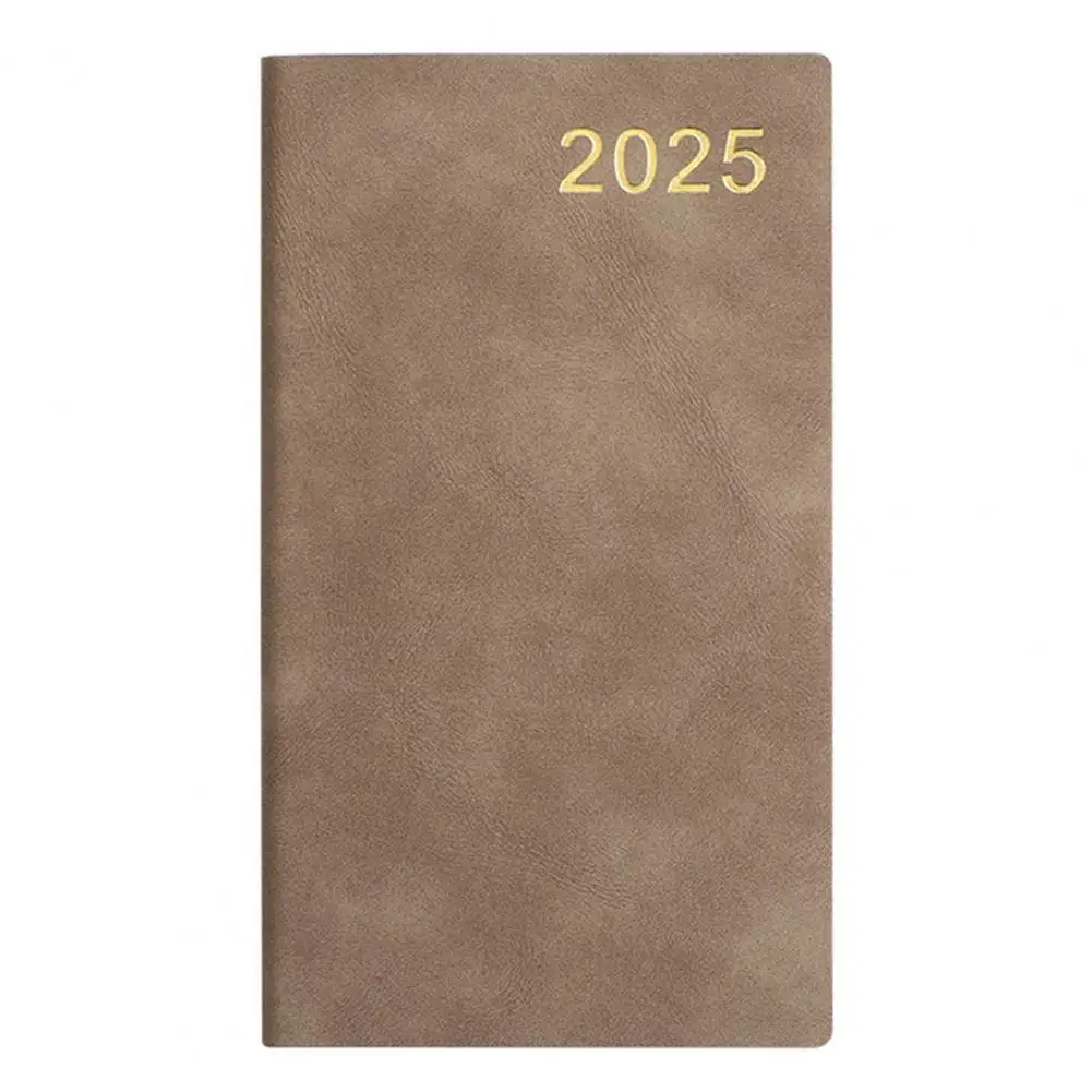 Notebook Planner Premium Faux Leather Pocket with Thick Paper Smooth Writing Backpack Planner