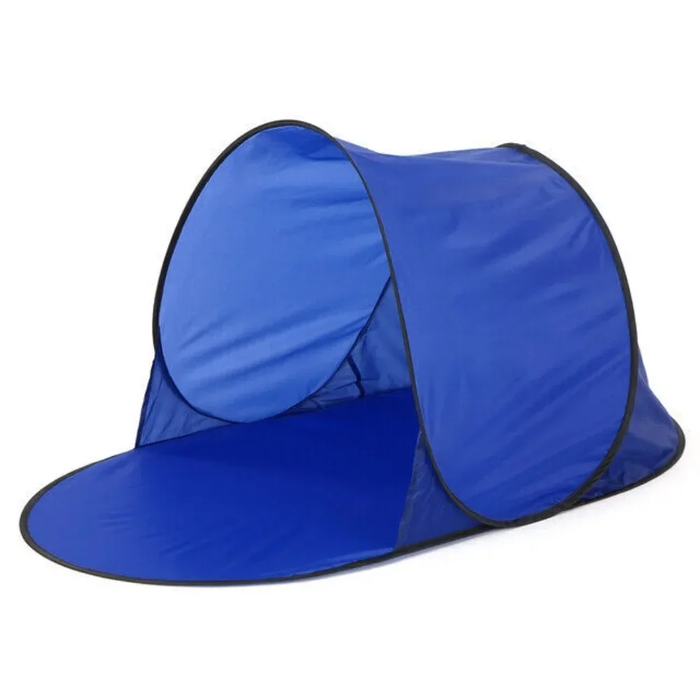 Portable Pop Up Camping Tent, Beach Tent Shade, Sun Shelter, UV Protection, Durable Polyester, PA Coating, Hiking Shelter