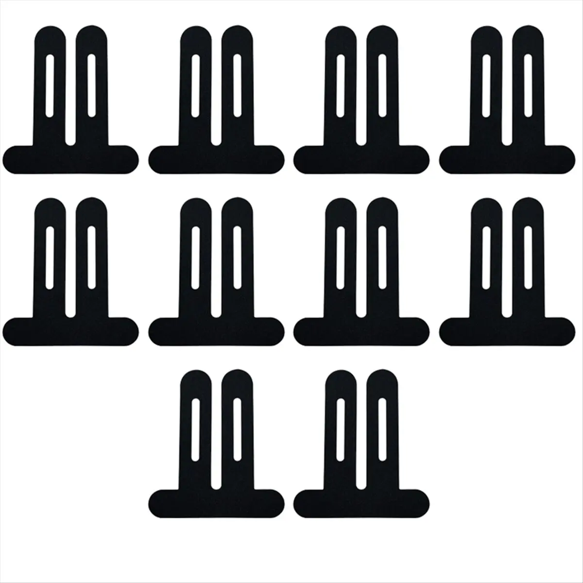 Fita de joelho pré-cortada para cinesiologia, fita impermeável para joelho para esportes, alívio da dor no joelho, suporte de longa duração, fita atlética com 10 peças