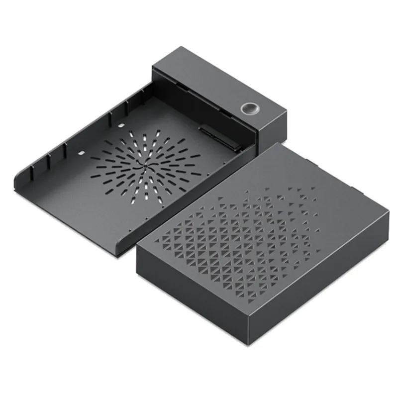 Ingenious-EU Plug Compatible 3.5 Inch Multifunction Plastic Hard Drive Enclosure For Desktop And Laptop-Universal SSD/HDD