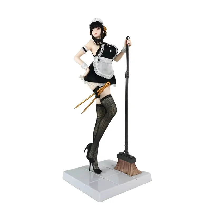 لعبة تمثال Android 18 Anime Maid GK قابلة للجمع - زخرفة حمام فتاة جميلة مصنوعة يدويًا مع عناصرين لشخصية الحركة