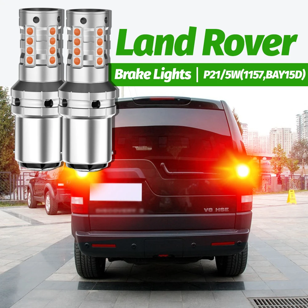 

Лампа заднего фрикционного тормоза, 2 шт., лампа P21/5W 1157 BAY15D Canbus для Land Rover Discovery 2 LR2 3 LR3 Freelander Range Rover Sport 1