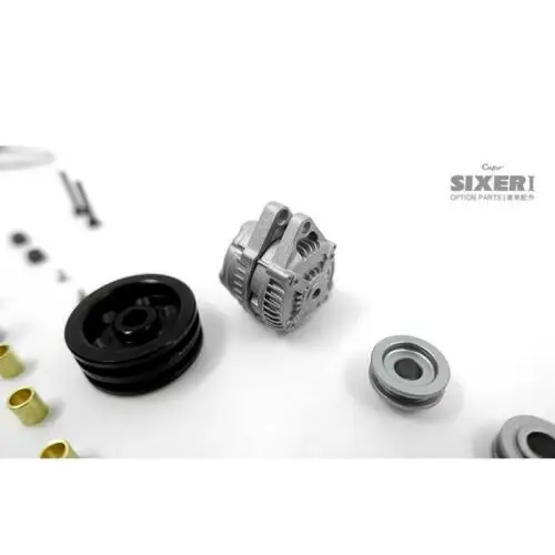 Spare Parts Upgraded Engine Pulley System Motor for 1/6 RC CAPO Car SIXER1 Samurai Crawler TH16432-SMT2