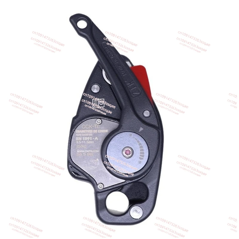 

Rope descender manual stop outdoor climbing speed downhill aerial work protector descender